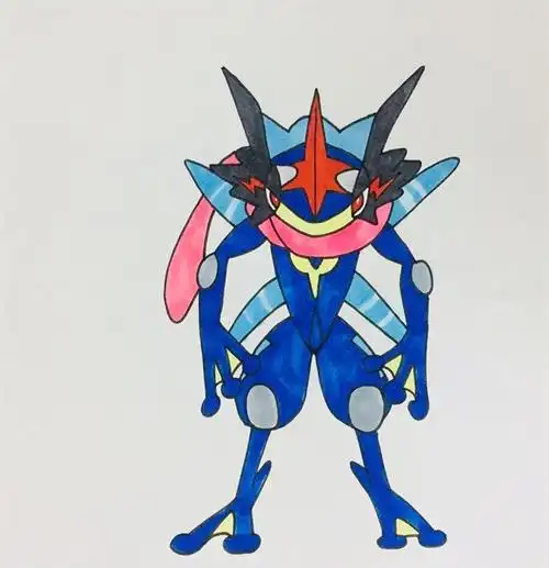 甲贺忍蛙怎么画教程