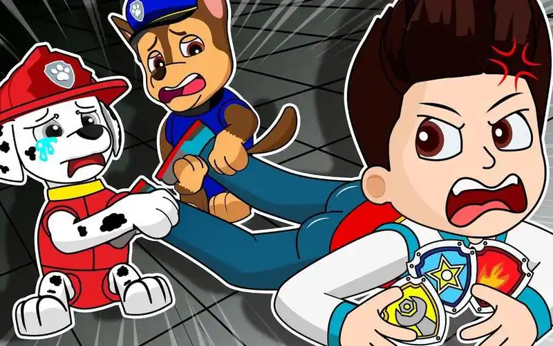 汪汪队玩具:启动终极救援任务,保护狗狗们的徽章,莱德能成功?