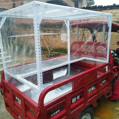 电动三轮车改装摆摊架子烧烤街边小吃凉皮组装卤菜煎饼饭团小吃架