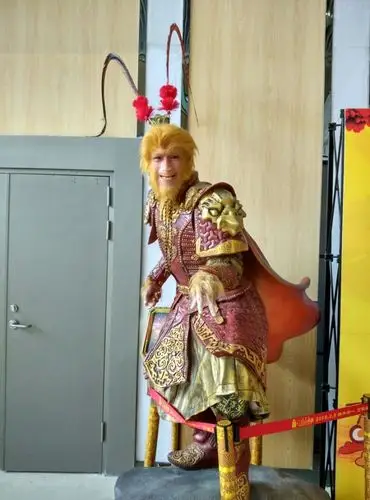 看到这个孙悟空还真逼真