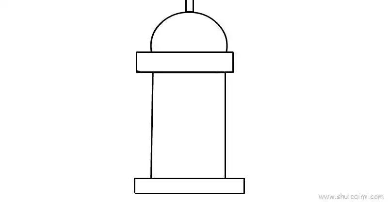 消火栓儿童画怎么画 消火栓简笔画简单