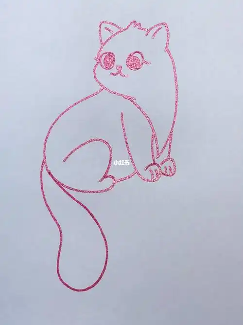 小猫咪简笔画