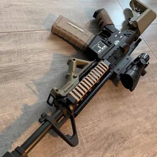 linted玩具军典司马m4-cqb捌代m4电动连发玩具锋加盛cs射击软弹枪8代9