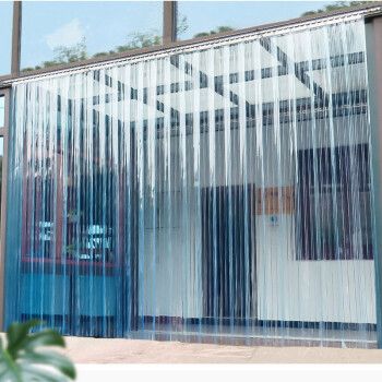 门帘子pvc软玻璃门帘防蚊隔断春夏季家用门店皮帘隔热冬季保暖挡风帘