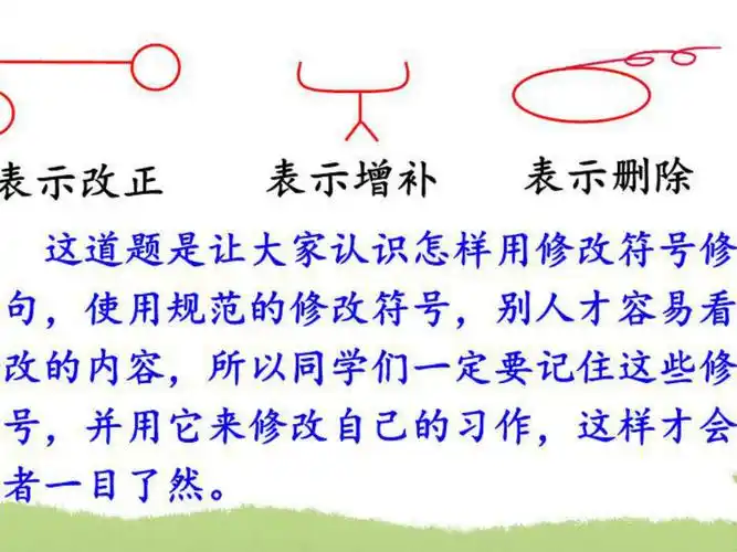 语文三年级认识修改符号病修改病句王林ppt