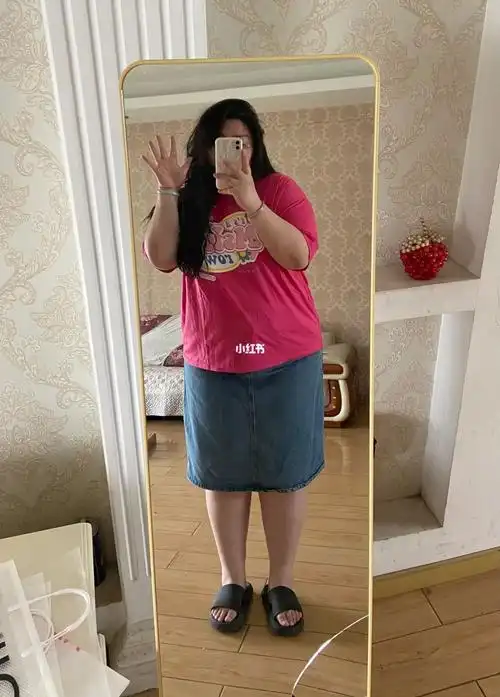 200斤 胖mm的夏天真实大码穿搭日记95