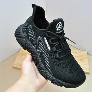 男休闲鞋超轻软底防滑爆米花底加绒棉鞋黑情侣款运动鞋老北京布鞋