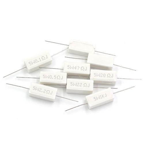 sqp水泥电阻5w10w025r05r3r27r12r电阻器