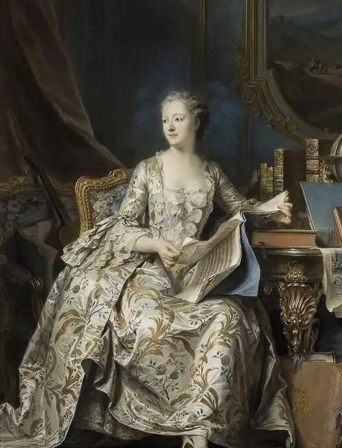 《蓬帕杜尔侯爵夫人全身像》