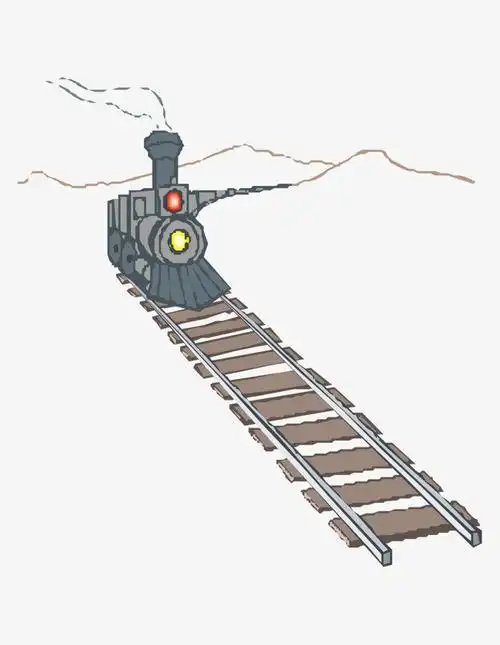 手绘卡通可爱的小女孩遇到正在下雨的天气元素素材