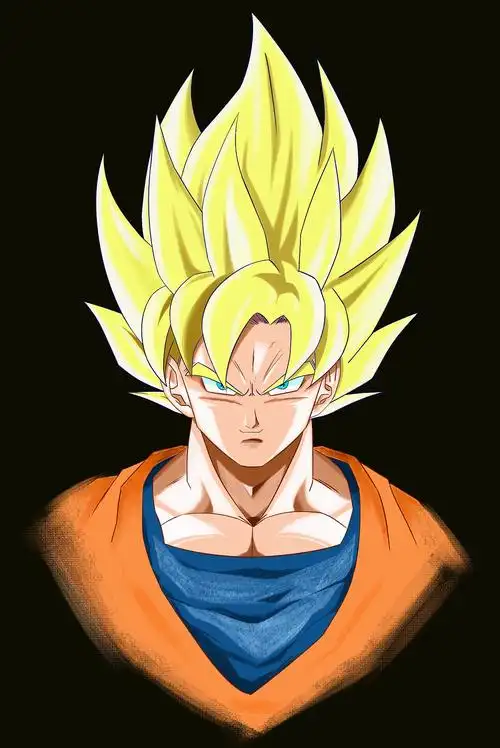 给外甥画的超级赛亚人|动漫|动画片|如默默清风 - 原创作品 - 站酷