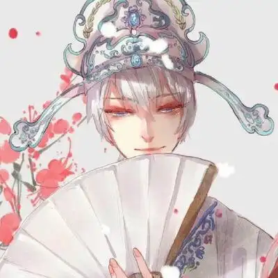 动漫二次元男头古风京剧风