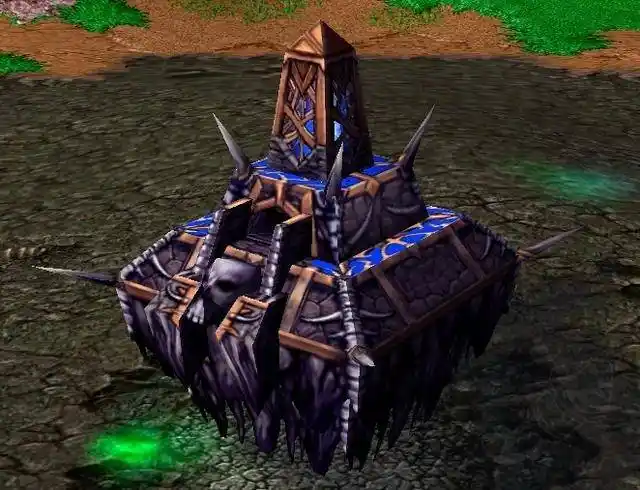 《魔兽世界》中的天灾禁地,浮空要塞纳克萨玛斯