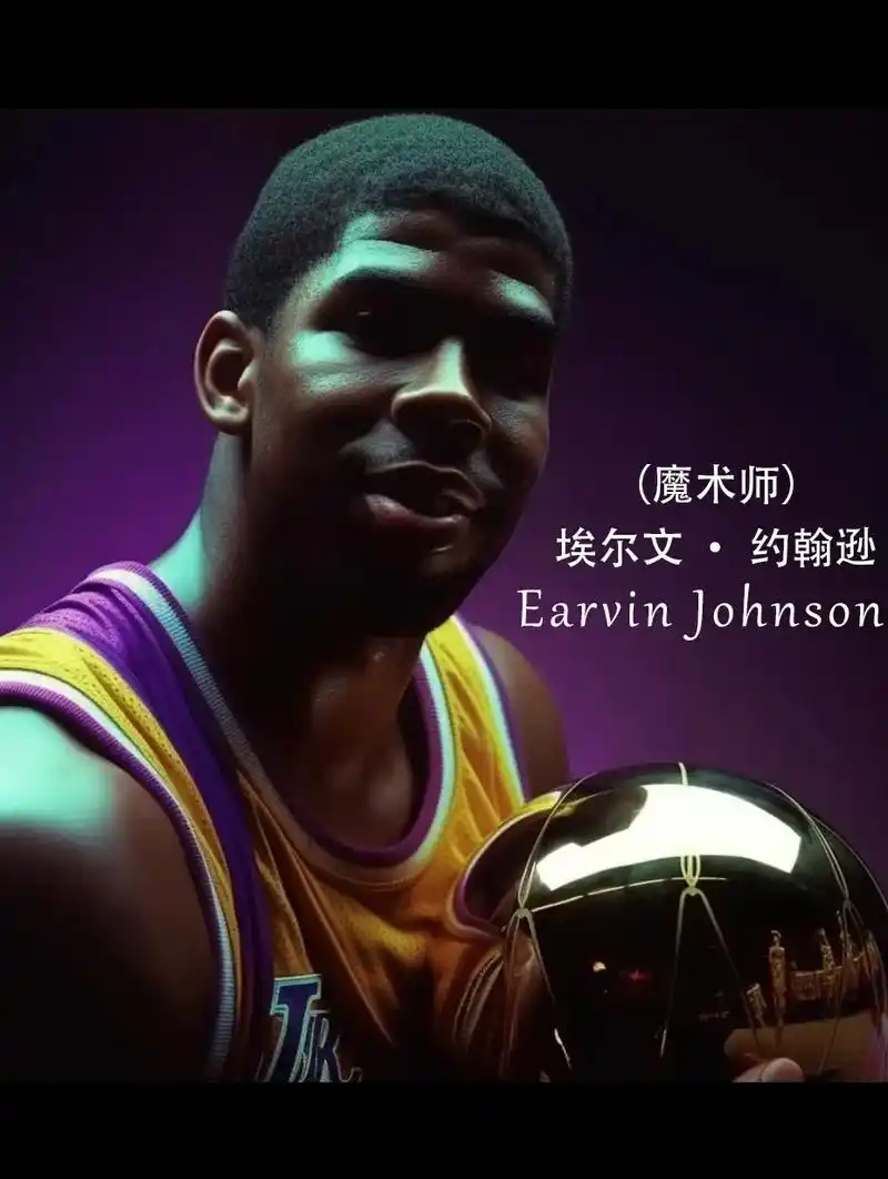 nba控球后卫魔术师约翰逊