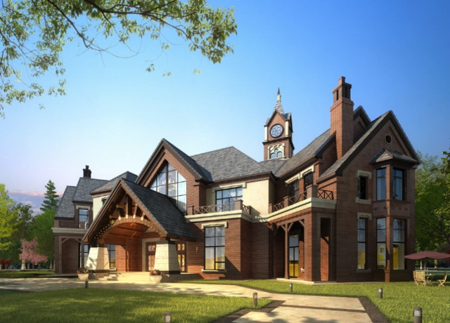 欧式建筑-现代社会最常见的建筑