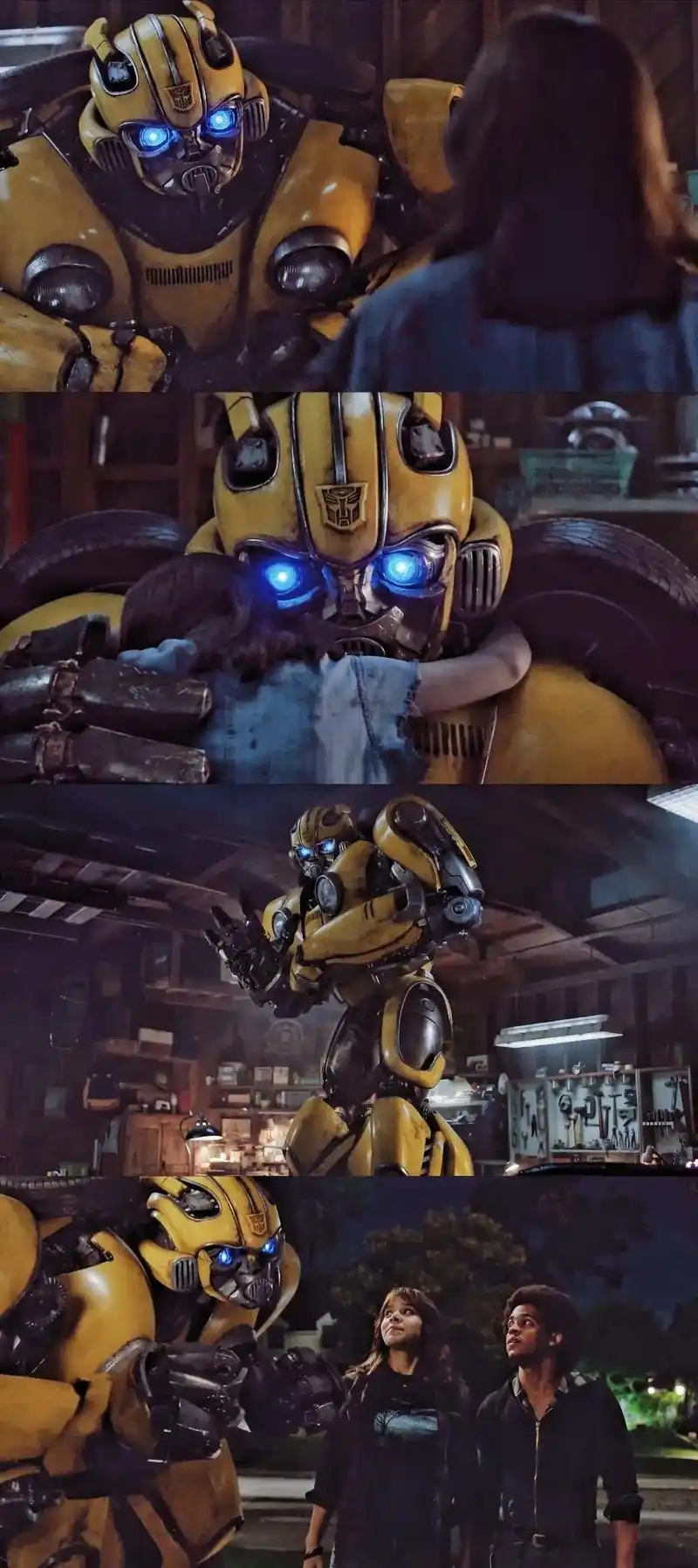 《大黄蜂》手机高清壁纸.史上最萌大黄蜂!可爱到晕倒!连夜把 - 抖音