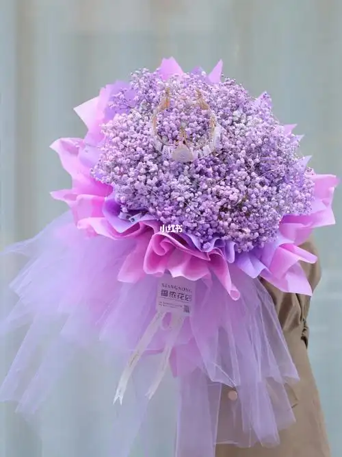 点缀生活的鲜花  #笔记灵感  #满天星花束  #满天星  #花艺教程