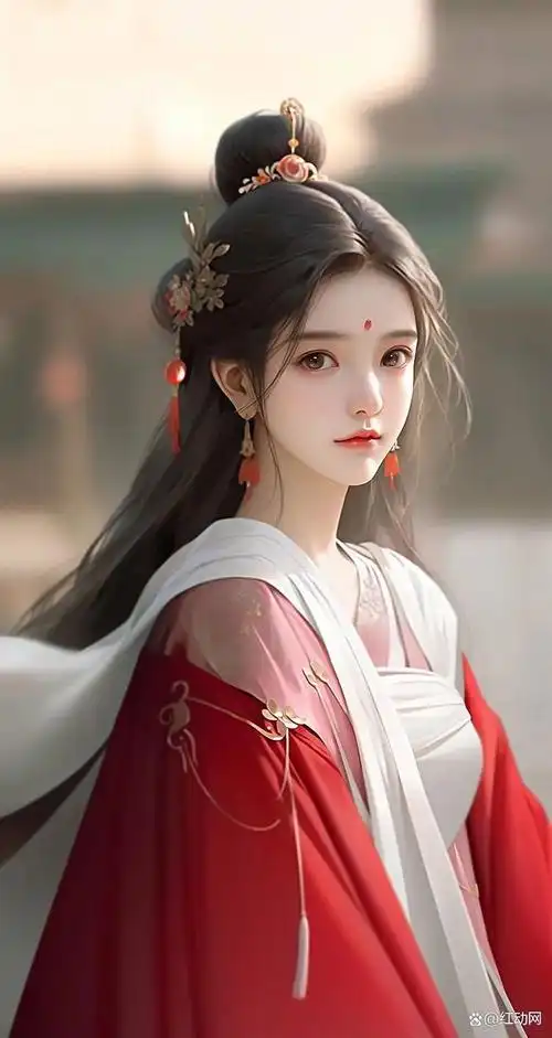 在当代,中国古装美女插画作为手机壁纸已成为一种流行趋势,它们以其