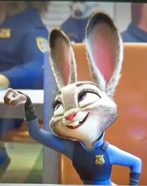 疯狂动物城朱迪小可爱油画棒