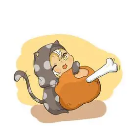 吃肉的二次元男孩头像