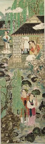 【转载】女画家陈苏民国画人物欣赏