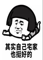宅在家挺好的表情包