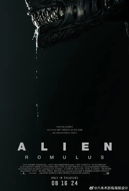 科幻恐怖片《异形:夺命舰》#电影海报欣赏
