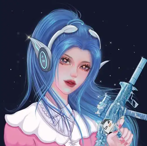 预览圆图和平精英火箭少女高清头像精选自网友二次创作作品,版权归原