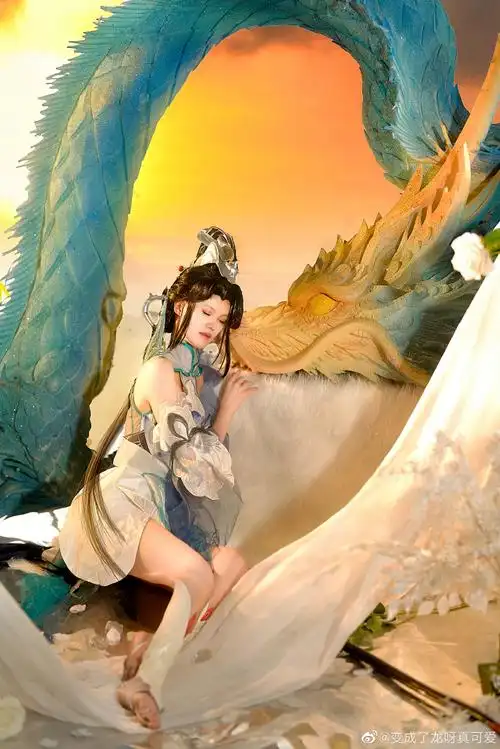 cosplay超话cos超话王者荣耀超话王者荣耀大乔超话#大乔白鹤梁神女