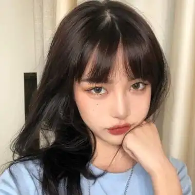 清新淡雅柔和的蓝色系女头 看起来不俗气很时尚的蓝色女头_女生头像