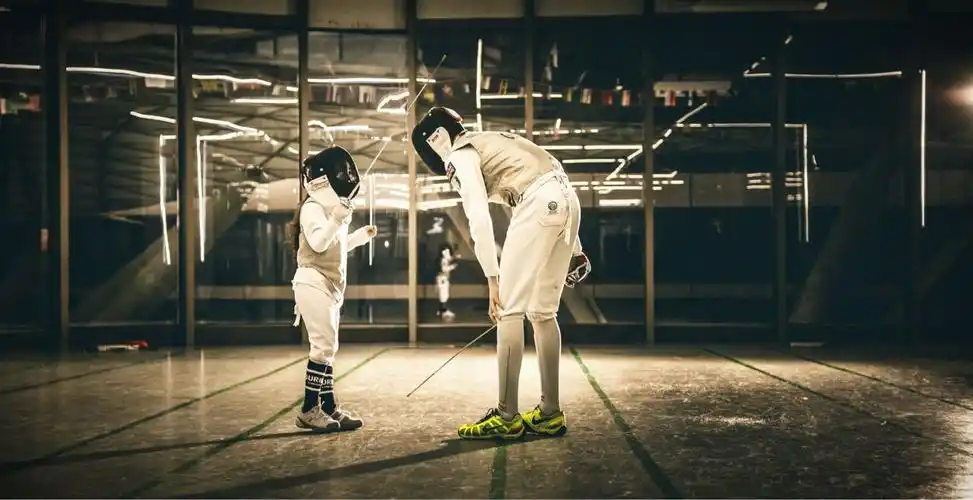 cookie的儿童摄影作品《击剑2》