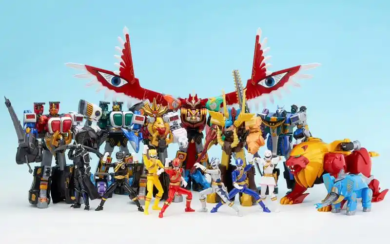 gao!百兽战队食玩smp 伊卡洛斯 贩售前模型成品 &电子战队smp新品预告