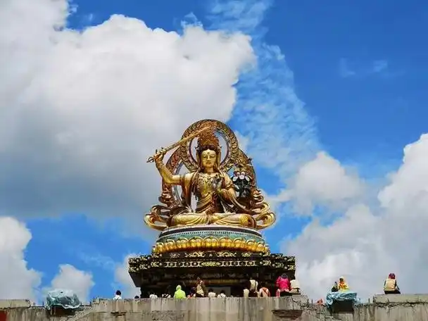 五台山台顶文殊菩萨