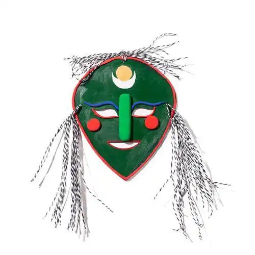 藏戏面具简介与分类,各种不同颜色的面具代表着不同人物的性格