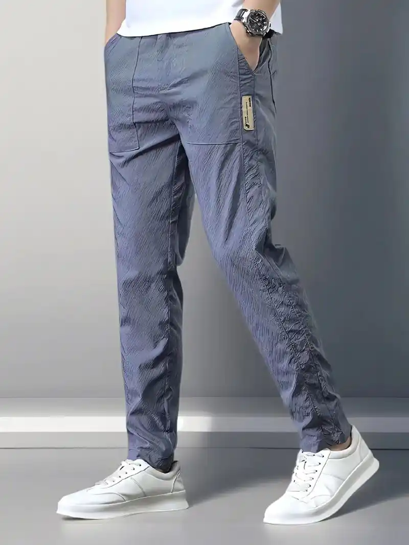 罗蒙冰丝男士裤