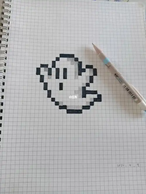 开学有望了临摹:@dusk尢(简简单单,我很喜欢)#马克笔临摹  #像素画