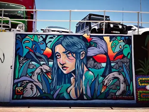 可以和柏林墙有一拼的悉尼邦迪海滩的涂鸦墙