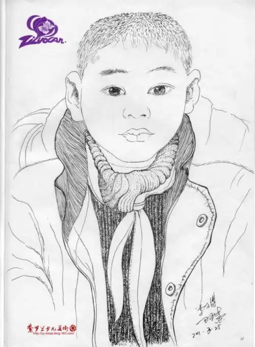 儿童速写