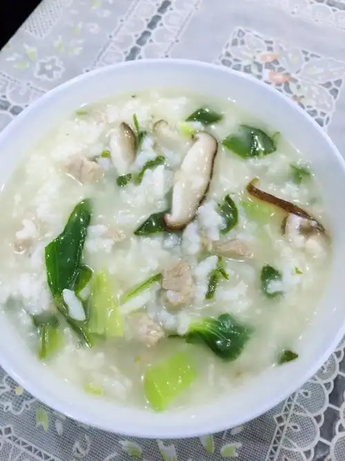 香菇瘦肉粥