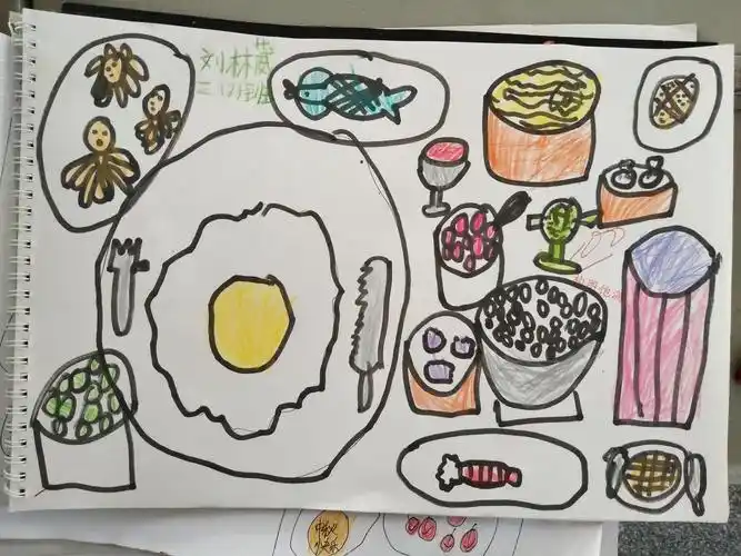 《节日的餐桌》二(2)班