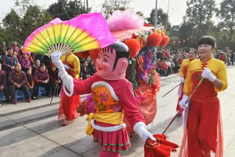 图片新闻璧山民俗活动闹元宵