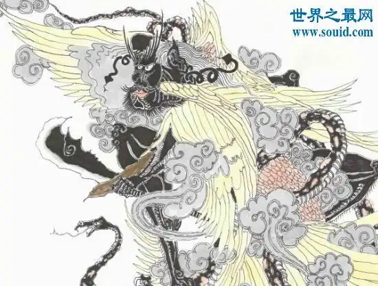 最神圣的生物人面鸟,东方传说中的神明异兽
