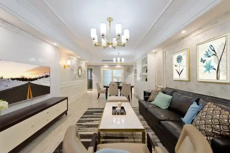 欧美风情三居室143平米7.