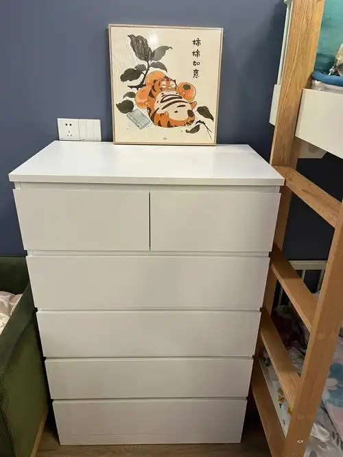 宜家马尔姆一下子入了三个大斗柜