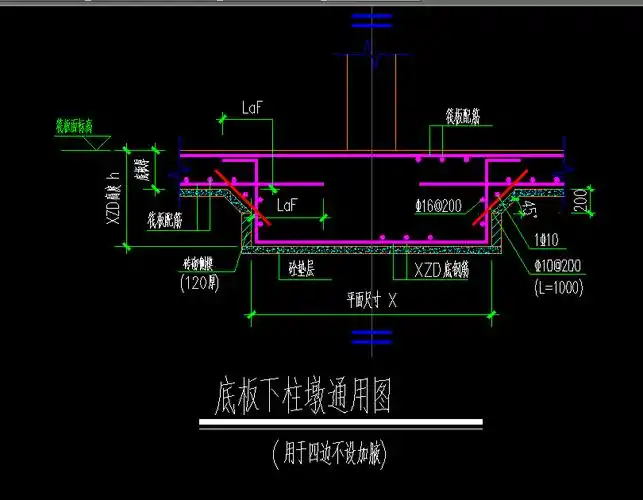 老师,这个下柱墩的钢筋怎么画,加腋处的钢筋怎么处理,能不能麻烦画一