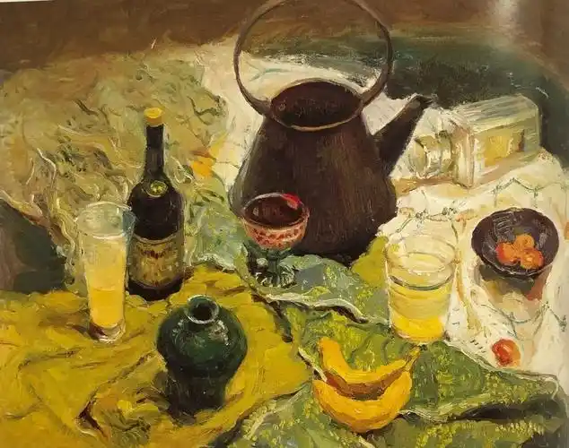 精选100幅央美附中色彩静物留校作品