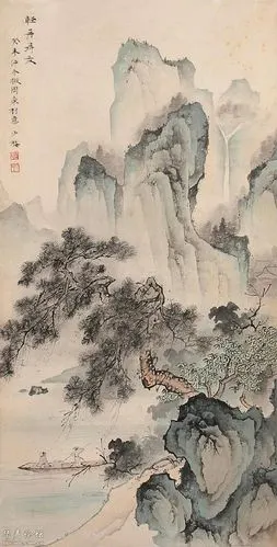 陈少梅作品欣赏