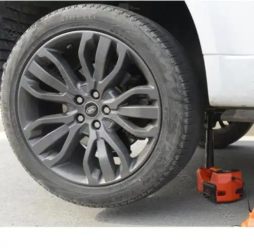 汽车多功能电动千斤顶液压顶车载12v沙漠越野车suv房车5吨卧式顶红色