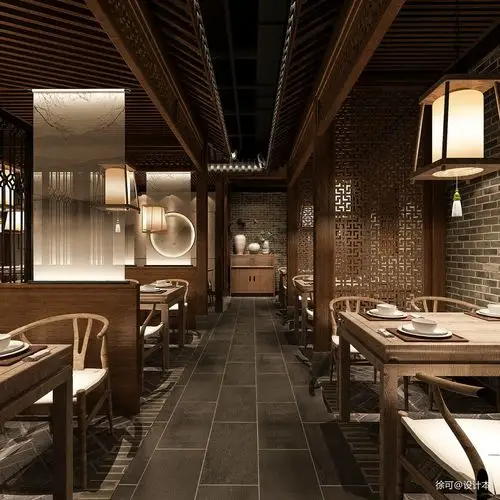 湘城四季湘菜馆餐饮空间800m05设计图片赏析--土巴兔装修效果图