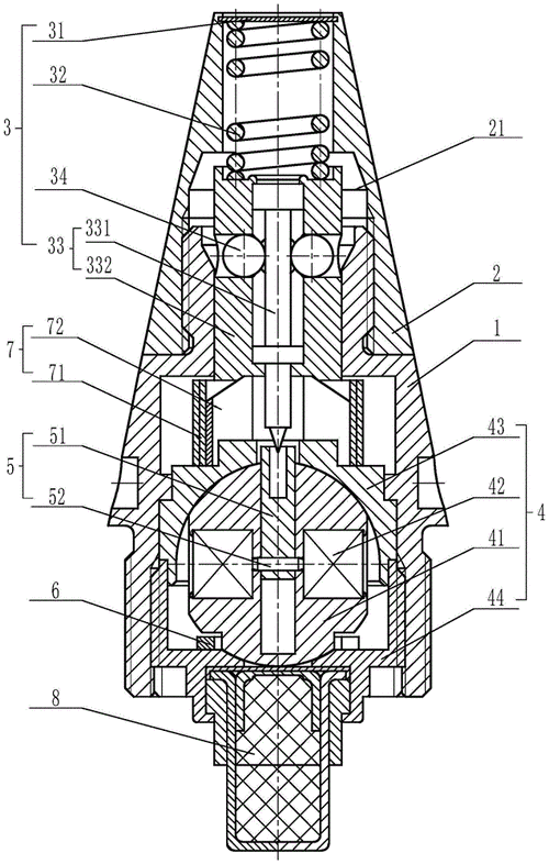 一种小口径旋转炮弹弹头机械触发引信的制作方法